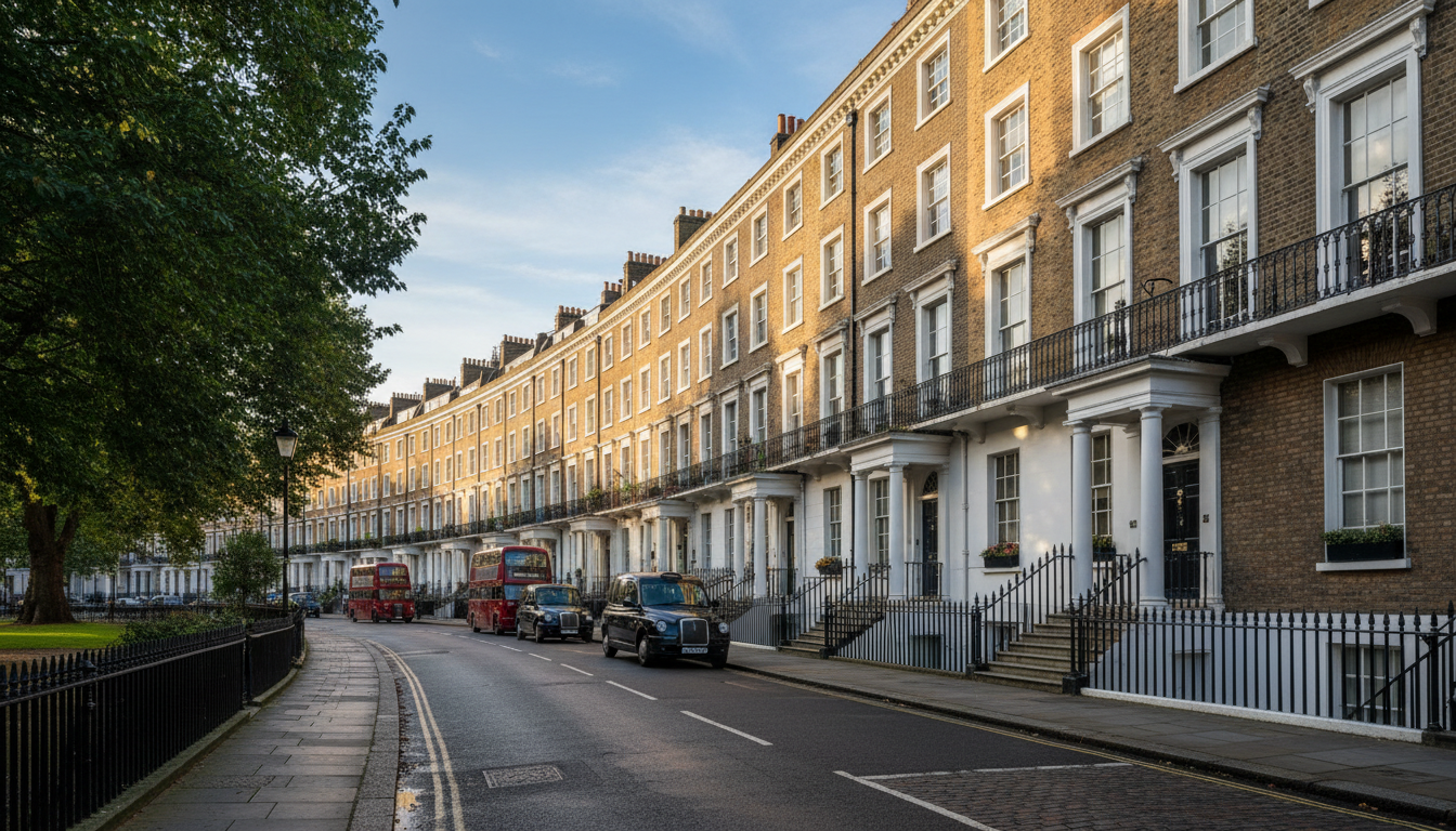 Georgian terrace in Blackheath