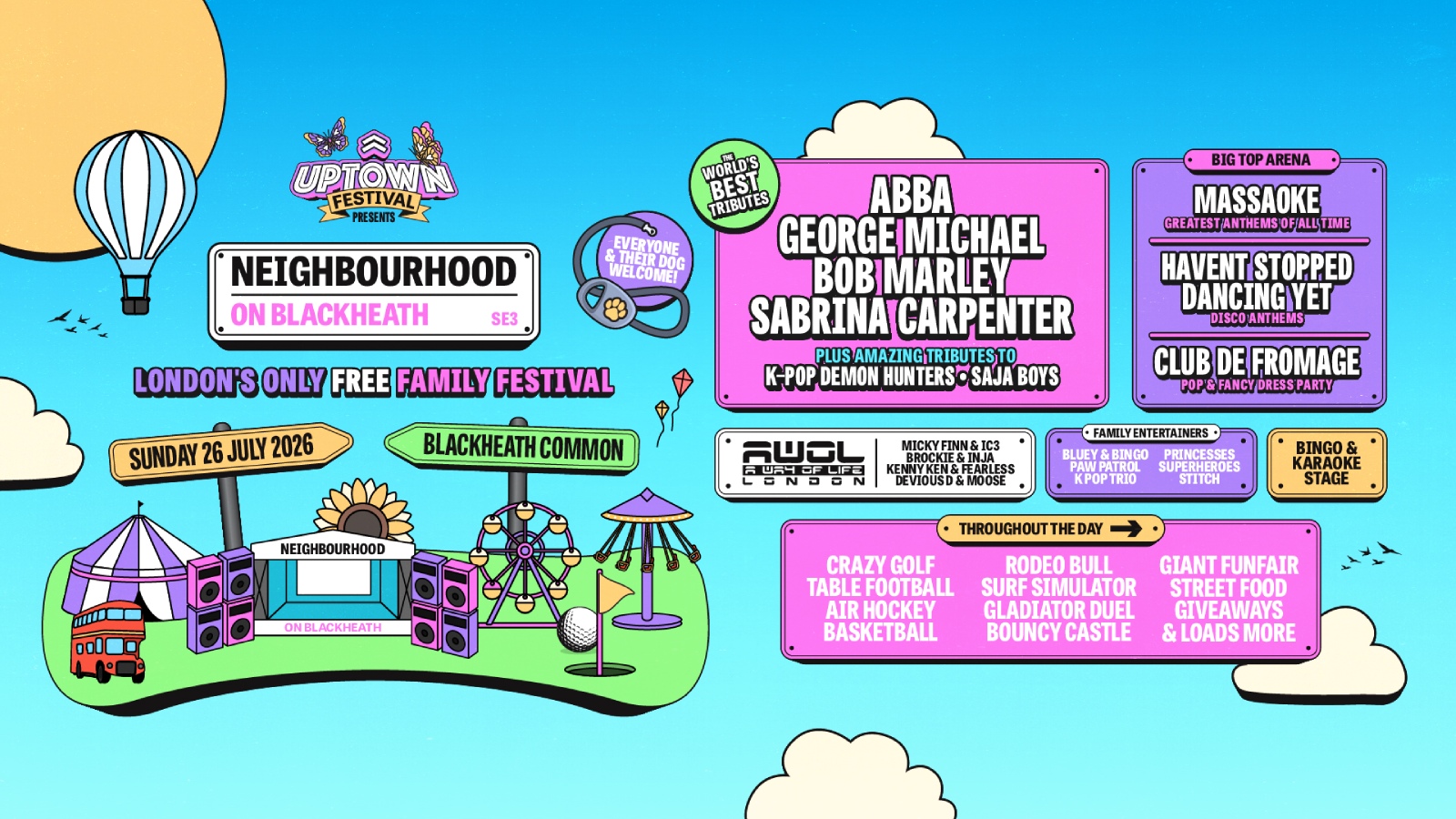 Neighbourhood on Blackheath — Free Family Festival