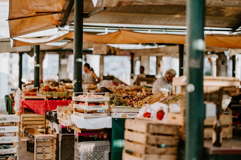 Village market day
