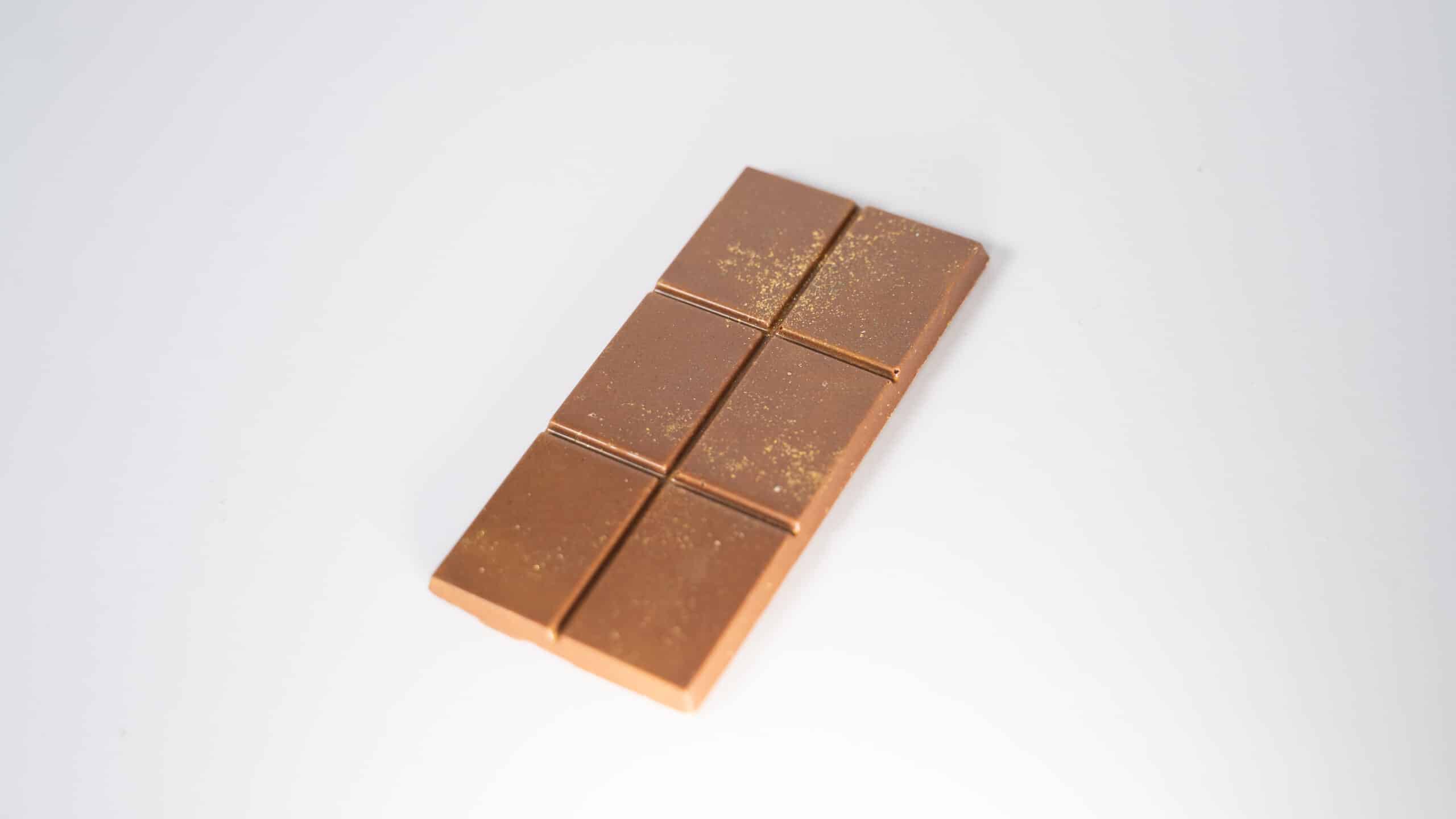 BetterDays Chocolate Bar - 1.2g Bar -  Hazel Eyes: Milk Chocolate Hazelnut Croquant