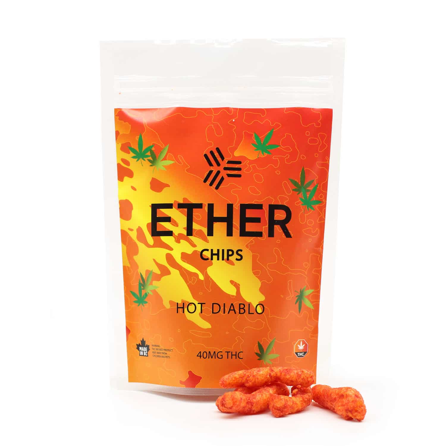 Ether Chips – Hot Diablo (40mg)