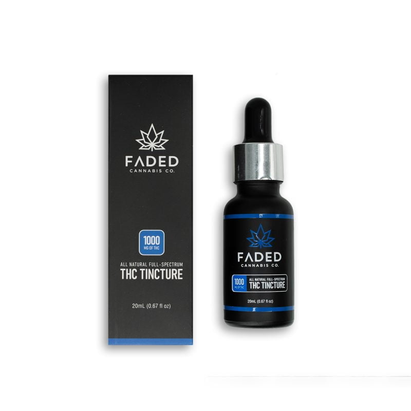 Faded Tinctures THC Tincture 1000mg