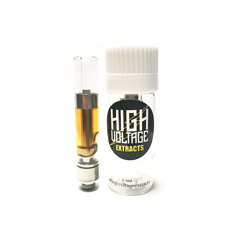 High Voltage Extracts PURE Sauce Cartridge - Violator Kush (Indica) (1g)