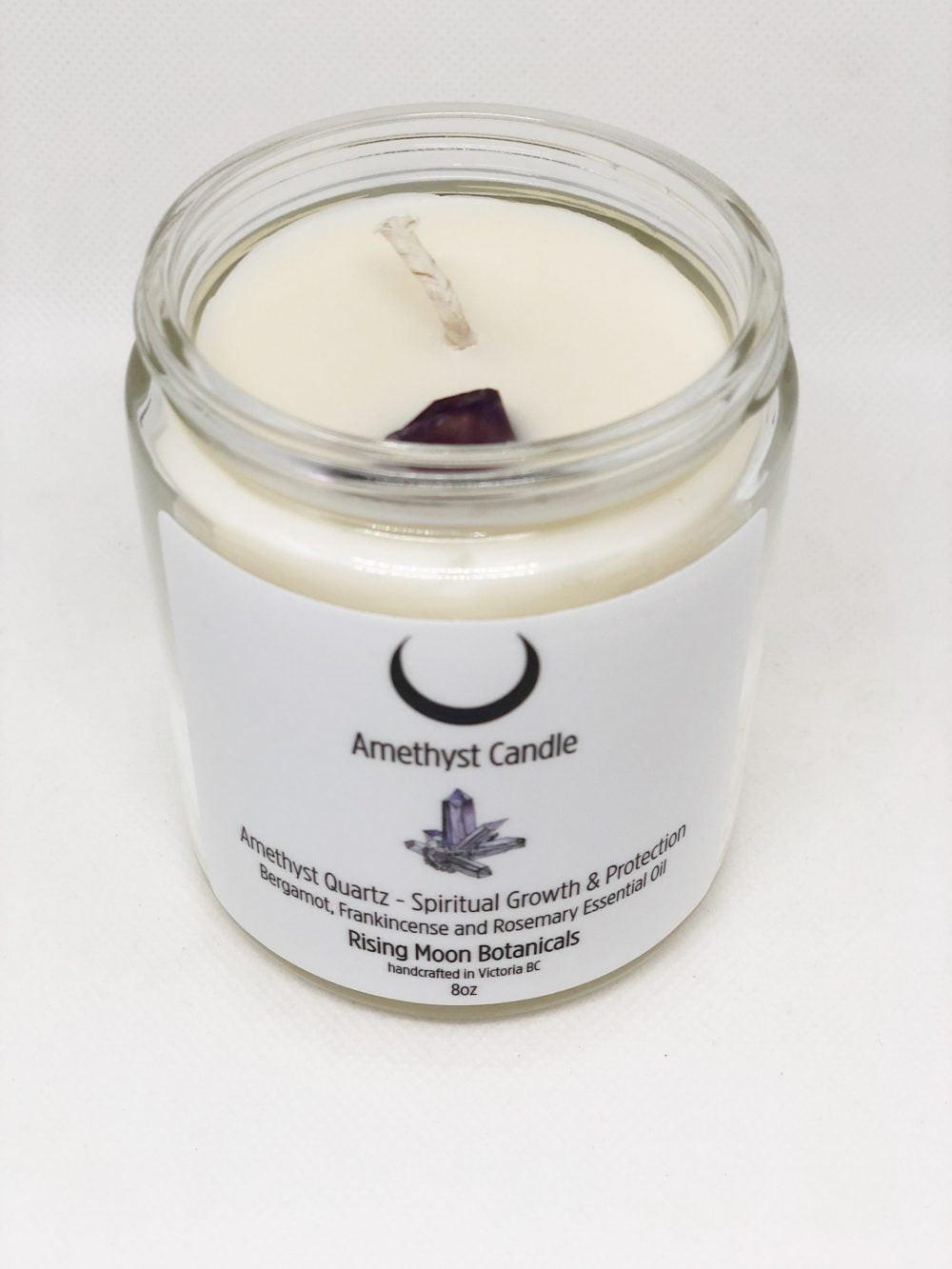 Amethyst Candle - Rising Moon Botanicals