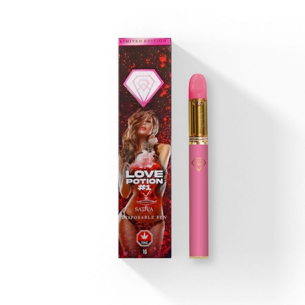 DIAMOND CONCENTRATES DISPOSABLE VAPE PEN – LOVE POTION (LIMITED EDITION)