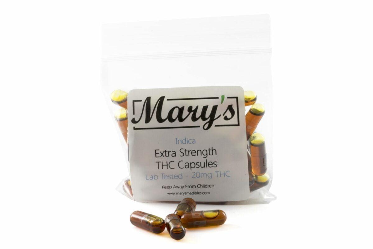 Mary’s Indica THC Capsule