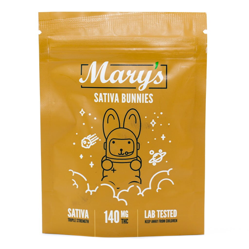 Mary’s Westcoast Sativa Bunnies 140mg