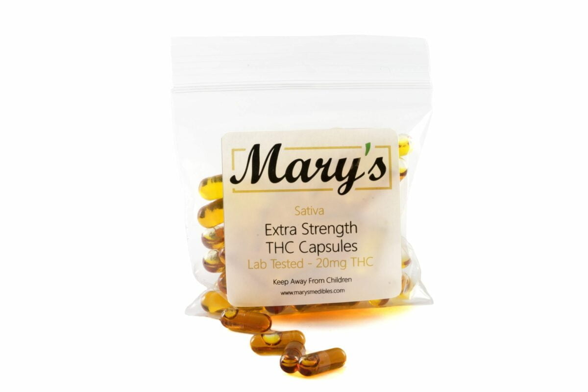 Mary’s Sativa THC Capsule