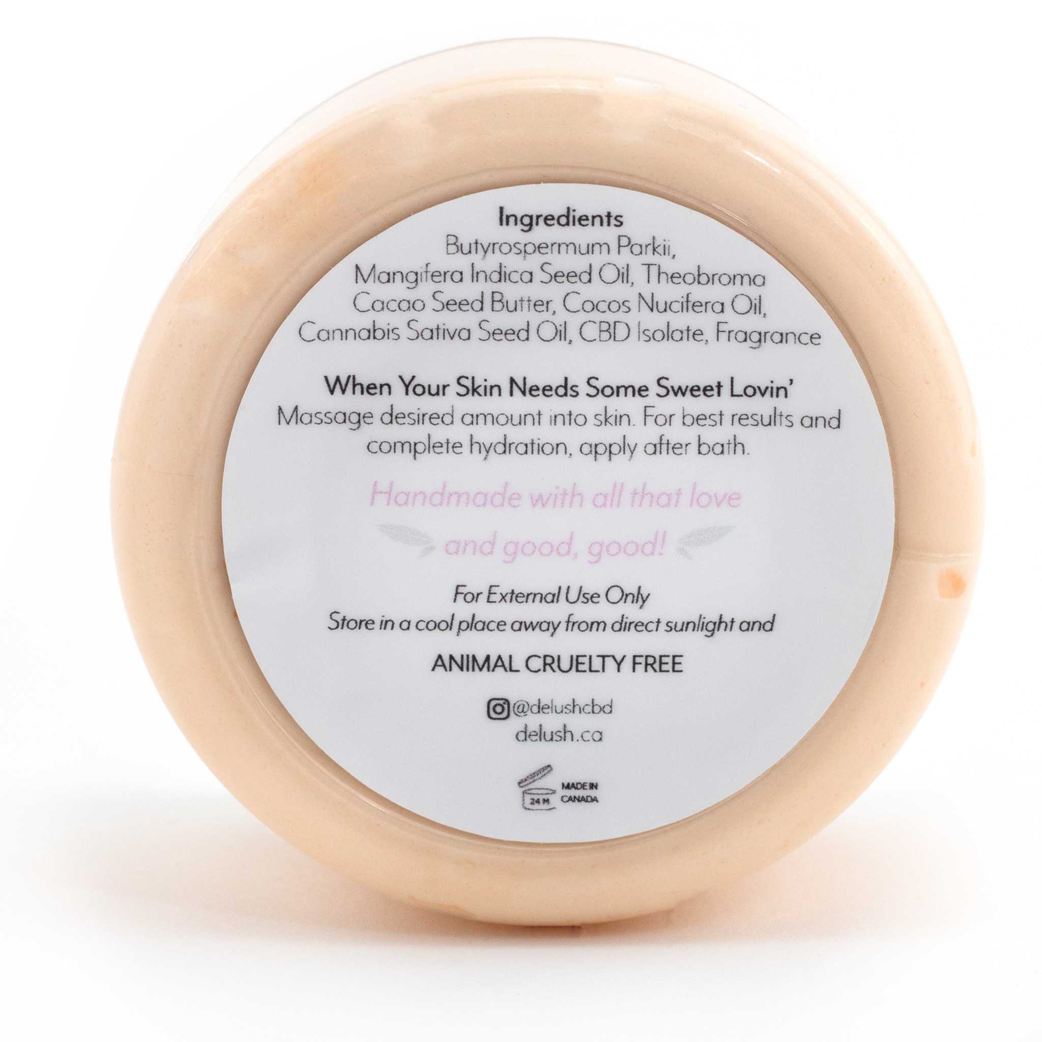 Delush CBD Whipped Body Butter - Image 2