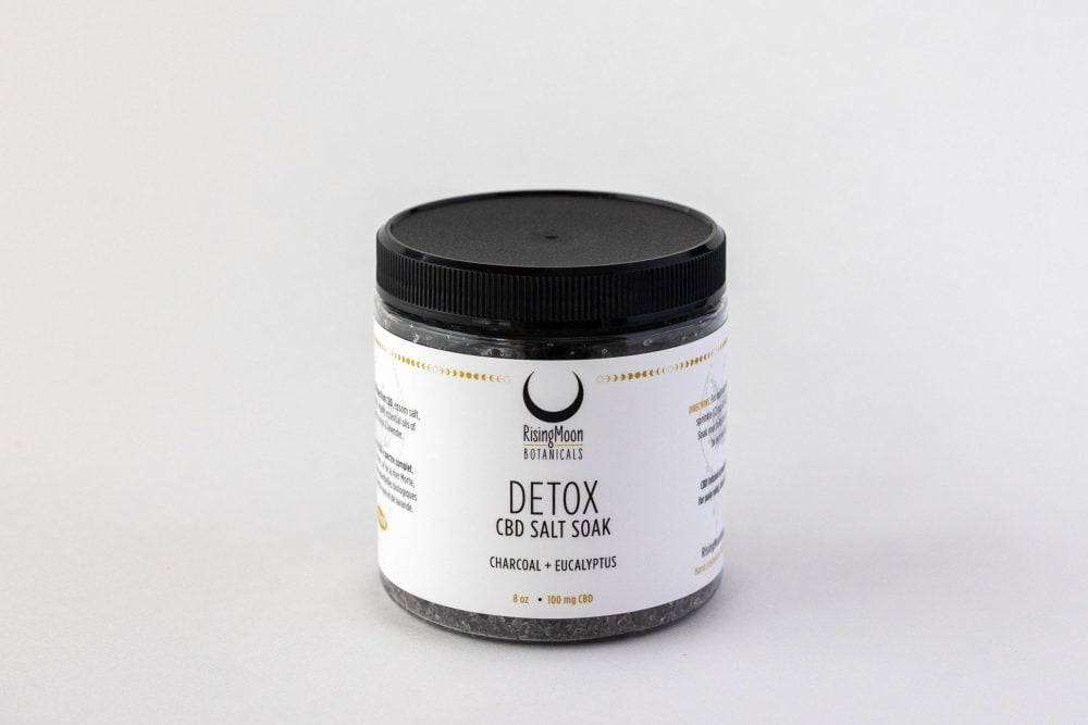 Detox CBD Bath Salts- Rising Moon Botanicals