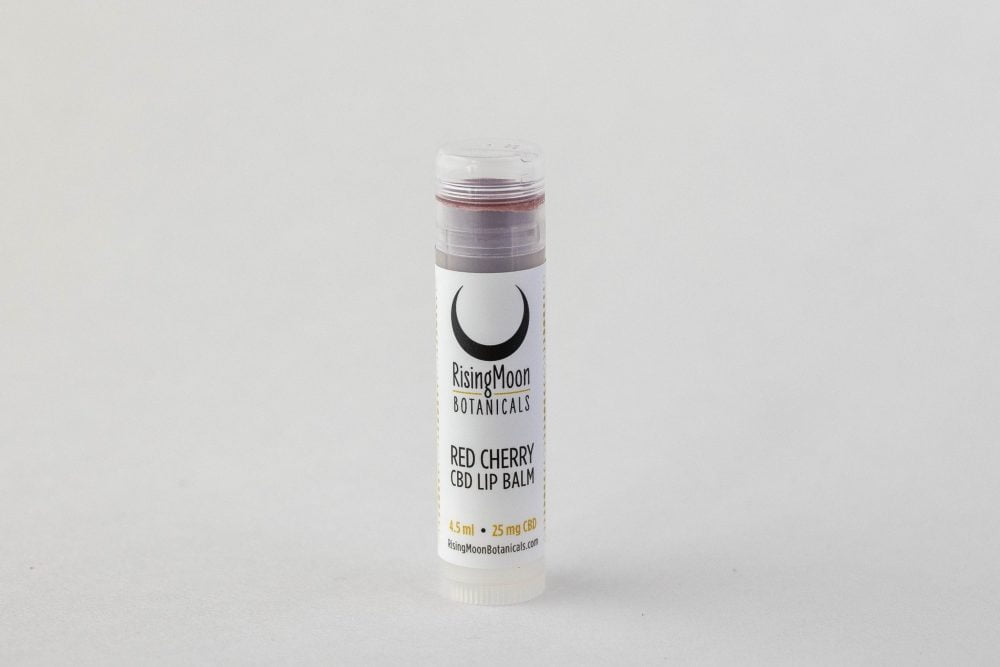 Red Cherry CBD Lip Balm - Rising Moon Botanicals