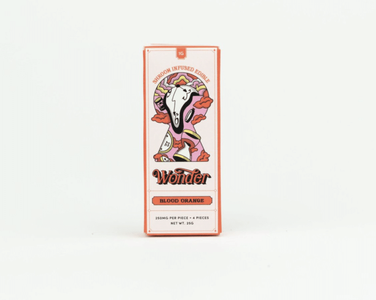 Wonder Psilocybin Chocolate Bar – Blood Orange 1g