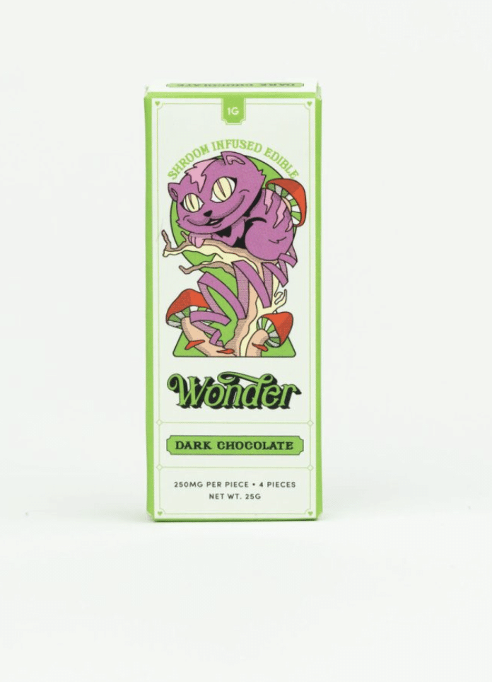 Wonder Psilocybin Chocolate Bar – Dark Chocolate 1g
