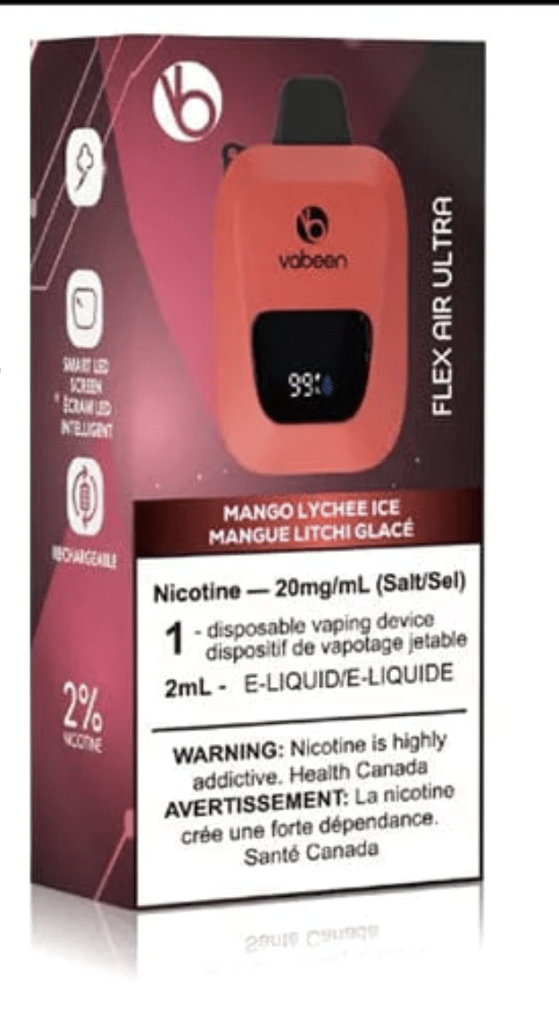 FLEX AIR ULTRA - Mango Lychee Ice (20mg  Nicotine)