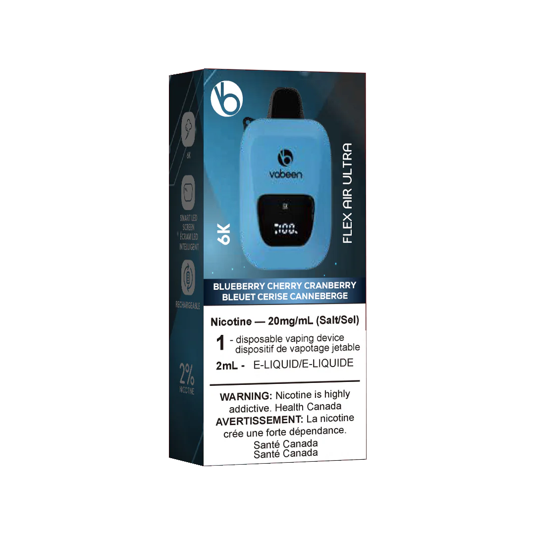 FLEX AIR ULTRA - BLUEBERRY CHERRY CRANBERRY (20mg  Nicotine)