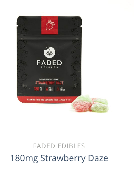 Faded Edibles THC Gummies 180mg - Image 5
