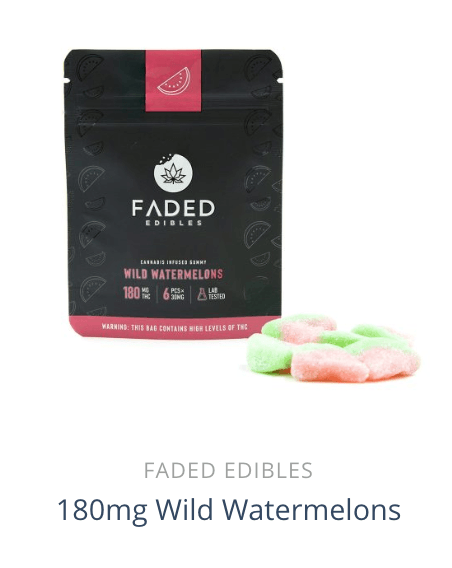 Faded Edibles THC Gummies 180mg - Image 4