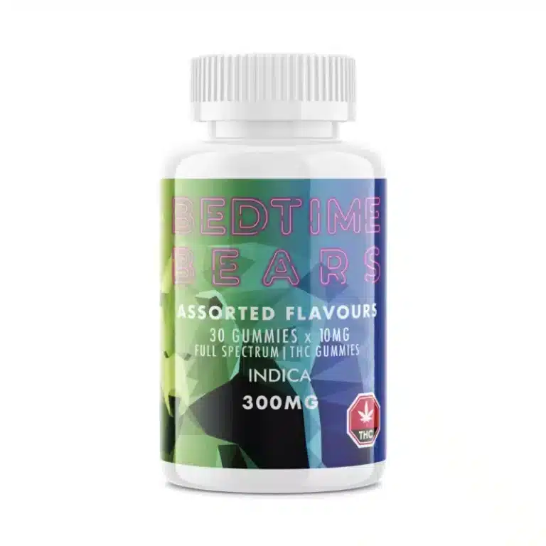 300mg Assorted Indica Gummy Bedtime Bears