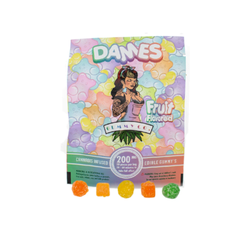 Dames Gummy 200mg THC Flavoured Gummies - Image 8