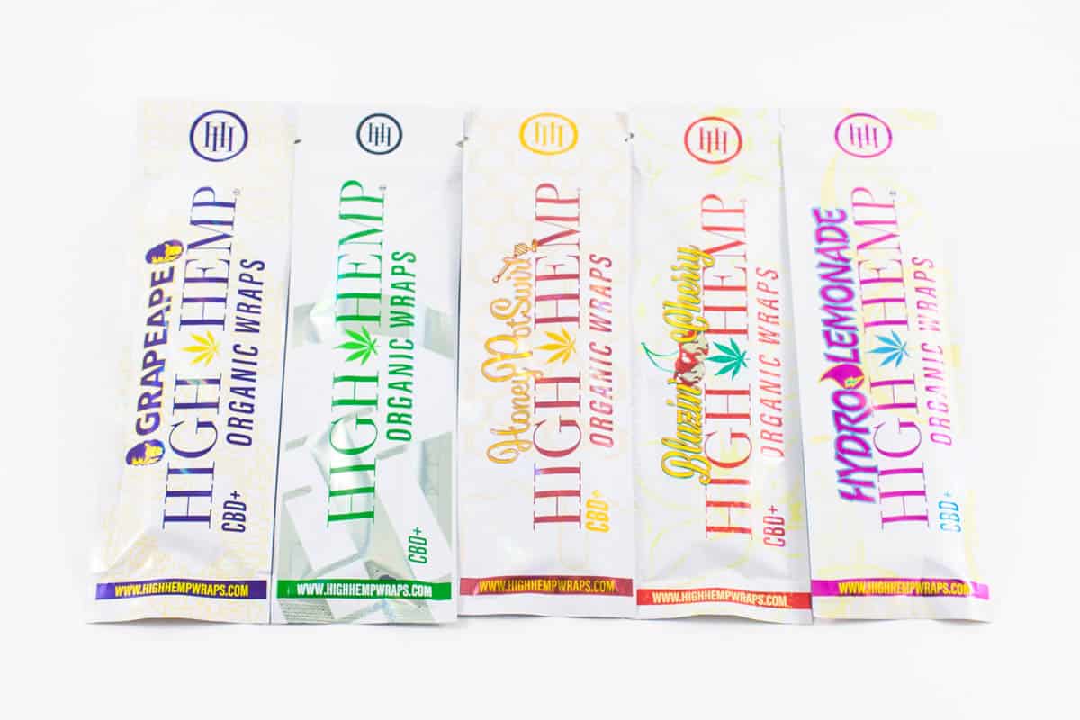 HIGH HEMP - Organic WRAPS