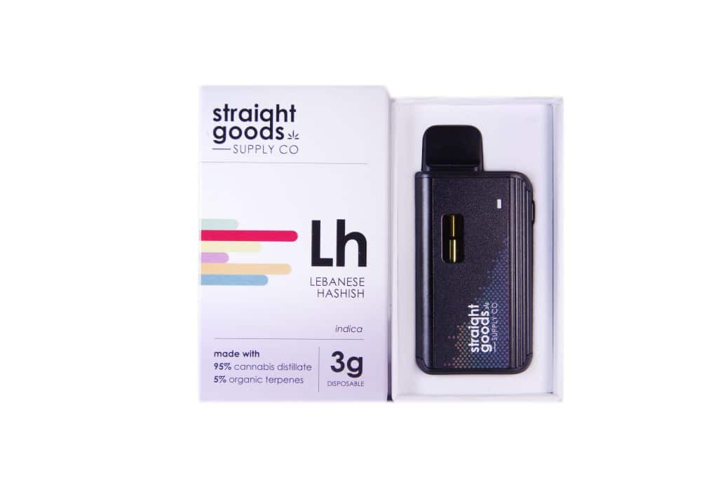 * New 3 Grams * Straight Goods Supply Co. – Lebanese Hashish (3 Gram)