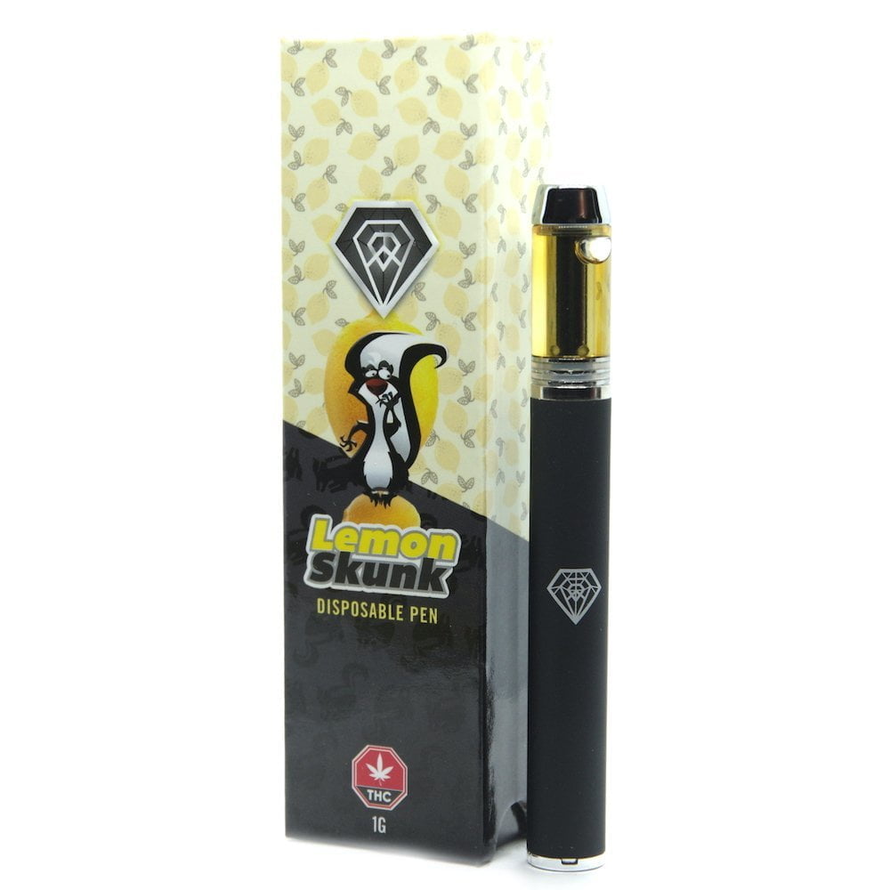 Diamond Concentrates Disposable (Distillate) – Lemon Skunk (1g)