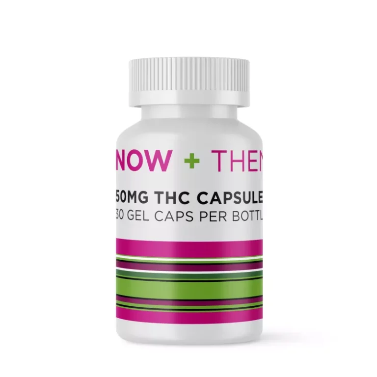 50mg Thc Capsules Now + Then