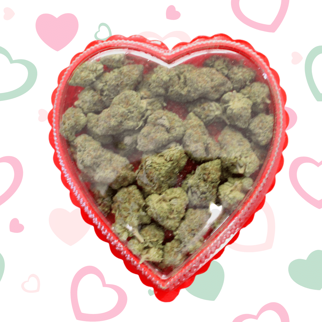 Weed Heart Box 36 Grams – Miracle Alien Cookies
