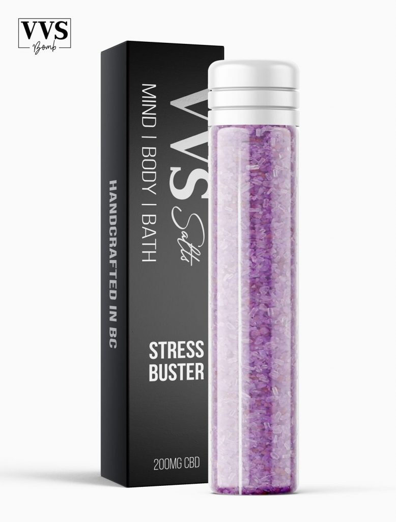 VVS Bath Salts - Stress Buster 11oz | 200mg CBD